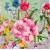 Serwetka decoupage firmy AMBIENTE kwiaty kolorowe 25x25cm